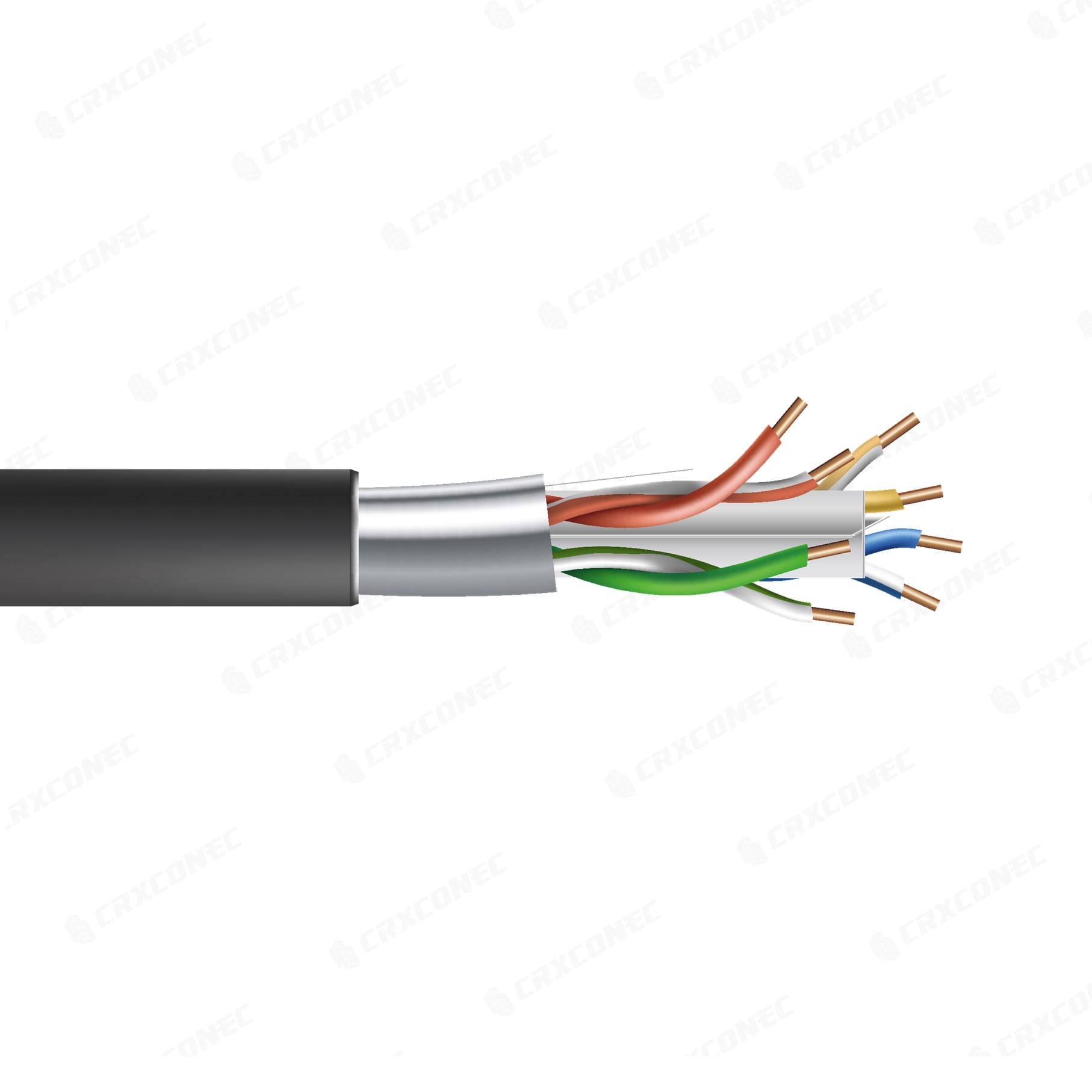 PRIME CMX Outdoor Cat.5E FTP Bulk Lan Cable Custom Copper & Fiber